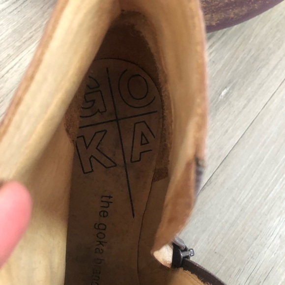 Goka Handmade Specialty Cobbled Leather Bootie - Picture 5 of 8